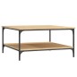 vidaXL Couchtisch Sonoma-Eiche 80x80x40 cm Holzwerkstoff vidaXL Couchtisch Sonoma-Eiche 80x80x40 cm Holzwerkstoff