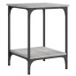 vidaXL Couchtisch Grau Sonoma 40x40x55 cm Holzwerkstoff vidaXL Couchtisch Grau Sonoma 40x40x55 cm Holzwerkstoff