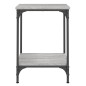 vidaXL Couchtisch Grau Sonoma 40x40x55 cm Holzwerkstoff vidaXL Couchtisch Grau Sonoma 40x40x55 cm Holzwerkstoff