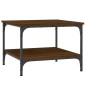 vidaXL Couchtisch Braun Eichen-Optik 55x55x40 cm Holzwerkstoff vidaXL Couchtisch Braun Eichen-Optik 55x55x40 cm Holzwerkstoff