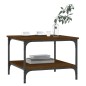 vidaXL Couchtisch Braun Eichen-Optik 55x55x40 cm Holzwerkstoff vidaXL Couchtisch Braun Eichen-Optik 55x55x40 cm Holzwerkstoff