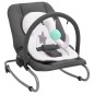 vidaXL Babywippe Anthrazit Stahl vidaXL Babywippe Anthrazit Stahl