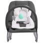 vidaXL Babywippe Anthrazit Stahl vidaXL Babywippe Anthrazit Stahl