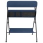 vidaXL Wickeltisch Marineblau Eisen vidaXL Wickeltisch Marineblau Eisen