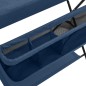 vidaXL Wickeltisch Marineblau Eisen vidaXL Wickeltisch Marineblau Eisen