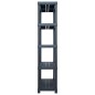 vidaXL Lagerregal Schwarz 250 kg 80 x 40 x 180 cm Kunststoff vidaXL Lagerregal Schwarz 250 kg 80 x 40 x 180 cm Kunststoff