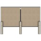vidaXL Kopfteil Dunkelgrau Stoff 160×200 cm vidaXL Kopfteil Dunkelgrau Stoff 160×200 cm