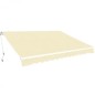 vidaXL Gelenkarmmarkise 600 cm Cremeweiß vidaXL Gelenkarmmarkise 600 cm Cremeweiß