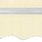 vidaXL Gelenkarmmarkise 600 cm Cremeweiß vidaXL Gelenkarmmarkise 600 cm Cremeweiß