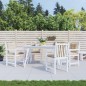 vidaXL Gartenstuhlauflagen für Niedriglehner 4 Stk. Beige 100x50x7 cm vidaXL Gartenstuhlauflagen für Niedriglehner 4 Stk. Beige 100x50x7 cm