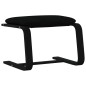 vidaXL Fußhocker Schwarz 51x41x40 cm Stoff vidaXL Fußhocker Schwarz 51x41x40 cm Stoff