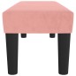 vidaXL Sitzbank Rosa 100x30x30 cm Samt vidaXL Sitzbank Rosa 100x30x30 cm Samt