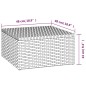 3-tlg. Garten-Lounge-Set mit Kissen Grau Poly Rattan 3-tlg. Garten-Lounge-Set mit Kissen Grau Poly Rattan