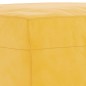 vidaXL Sitzbank Gelb 100x35x41 cm Samt vidaXL Sitzbank Gelb 100x35x41 cm Samt