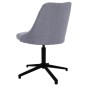 vidaXL Esszimmerstühle 2 Stk. Drehbar Hellgrau Stoff vidaXL Esszimmerstühle 2 Stk. Drehbar Hellgrau Stoff