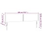 vidaXL Kopfteile 2 Stk. Grau 90x5x78/88 cm Kunstleder vidaXL Kopfteile 2 Stk. Grau 90x5x78/88 cm Kunstleder