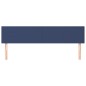 vidaXL Kopfteile 2 Stk. Blau 80x5x78/88 cm Stoff vidaXL Kopfteile 2 Stk. Blau 80x5x78/88 cm Stoff