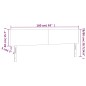 vidaXL Kopfteile 2 Stk. Blau 80x5x78/88 cm Stoff vidaXL Kopfteile 2 Stk. Blau 80x5x78/88 cm Stoff