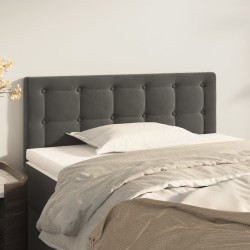 vidaXL Kopfteil Dunkelgrau 80x5x78/88 cm Samt