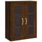Highboard Braun Eichen-Optik 69,5x34x180 cm Holzwerkstoff Highboard Braun Eichen-Optik 69,5x34x180 cm Holzwerkstoff