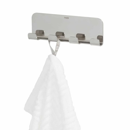 Tiger Multi-Handtuchhaken Colar ohne Bohren Chrom 1314730346