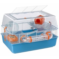 Ferplast Hamsterkäfig Duna Fun Blau 55 x 47 x 37,5 cm 57921499  