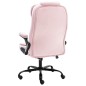 vidaXL Bürostuhl Rosa Samt vidaXL Bürostuhl Rosa Samt