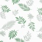 vidaXL Gartenbank-Auflage Blattmuster 200x50x7 cm Stoff vidaXL Gartenbank-Auflage Blattmuster 200x50x7 cm Stoff