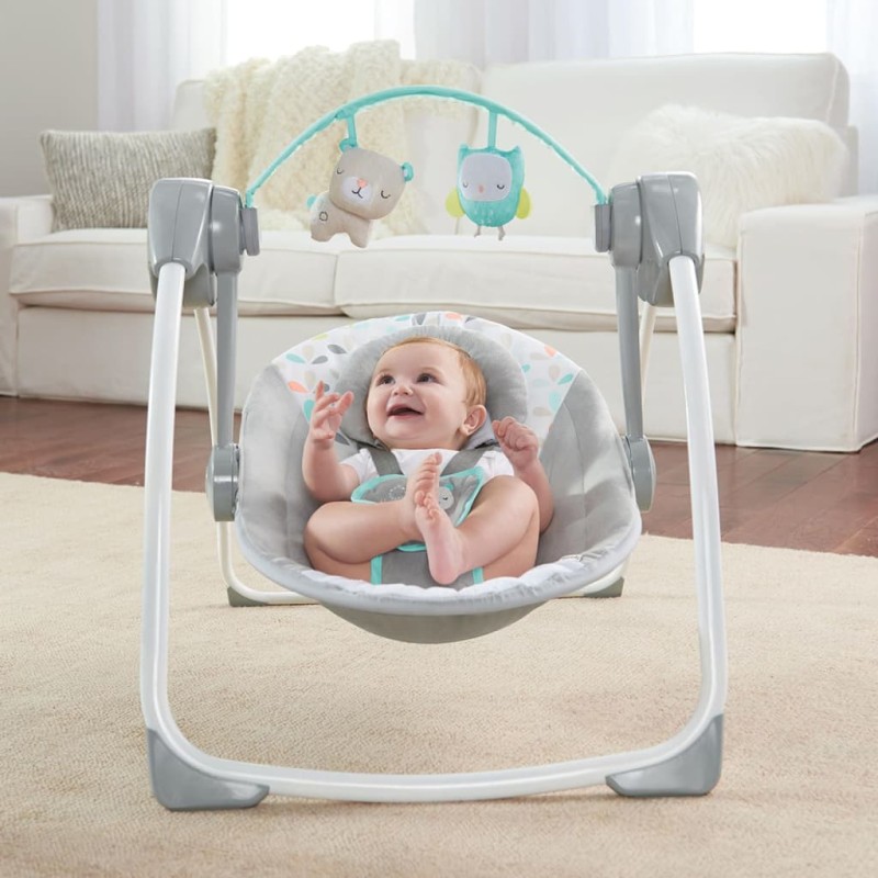 Ingenuity Tragbare Babywippe Comfort 2 Go Fanciful Forest Ingenuity Tragbare Babywippe Comfort 2 Go Fanciful Forest