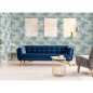 DUTCH WALLCOVERINGS Tapete Tropical Beige und Hellblau DUTCH WALLCOVERINGS Tapete Tropical Beige und Hellblau