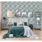 DUTCH WALLCOVERINGS Tapete Tropical Beige und Hellblau DUTCH WALLCOVERINGS Tapete Tropical Beige und Hellblau