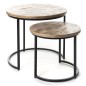 Rousseau 2-tlg. Beistelltisch-Set Linus Holz Magnolie Rousseau 2-tlg. Beistelltisch-Set Linus Holz Magnolie