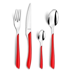 Amefa 16-tlg. Besteck-Set Eclat Rot