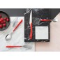 Amefa 16-tlg. Besteck-Set Eclat Rot Amefa 16-tlg. Besteck-Set Eclat Rot