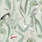 DUTCH WALLCOVERINGS Tapete Flamingo Mintgrün DUTCH WALLCOVERINGS Tapete Flamingo Mintgrün