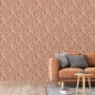 DUTCH WALLCOVERINGS Tapete Mae Orange und Beige DUTCH WALLCOVERINGS Tapete Mae Orange und Beige