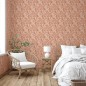 DUTCH WALLCOVERINGS Tapete Mae Orange und Beige DUTCH WALLCOVERINGS Tapete Mae Orange und Beige