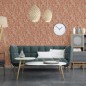 DUTCH WALLCOVERINGS Tapete Mae Orange und Beige DUTCH WALLCOVERINGS Tapete Mae Orange und Beige
