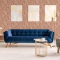 DUTCH WALLCOVERINGS Tapete Mae Orange und Beige DUTCH WALLCOVERINGS Tapete Mae Orange und Beige