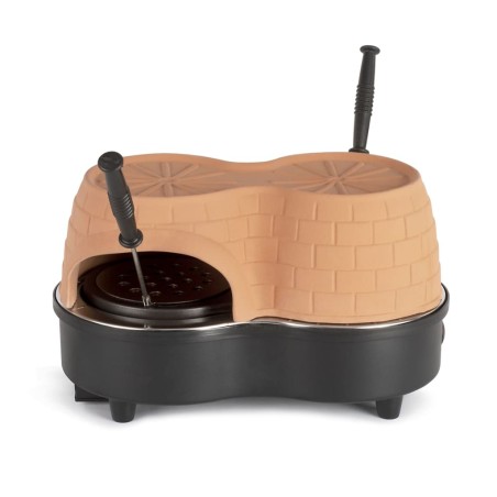 Livoo Mini-Pizzaofen 2 Personen 650 W Schwarz
