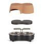 Livoo Mini-Pizzaofen 2 Personen 650 W Schwarz Livoo Mini-Pizzaofen 2 Personen 650 W Schwarz