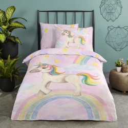 Good Morning Kinder-Bettwäsche-Set Unisweet 140×200/220 cm