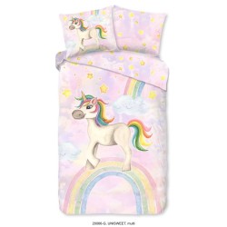 Good Morning Kinder-Bettwäsche-Set Unisweet 140×200/220 cm