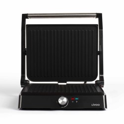Livoo Panini- und Kontaktgrill 2200 W Grau