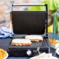 Livoo Panini- und Kontaktgrill 2200 W Grau Livoo Panini- und Kontaktgrill 2200 W Grau