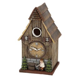 Esschert Design Vogelhaus für Meisen Kuckucksuhr