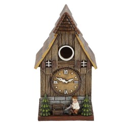 Esschert Design Vogelhaus für Meisen Kuckucksuhr