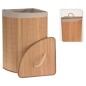 Bathroom Solutions Eck-Wäschekorb Bambus Bathroom Solutions Eck-Wäschekorb Bambus