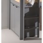 Vipack Aufbewahrungsschrank Pino 2-türig Holz Grau Vipack Aufbewahrungsschrank Pino 2-türig Holz Grau