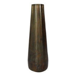 HSM Collection Vase Siena Groß 26x80 cm Gold